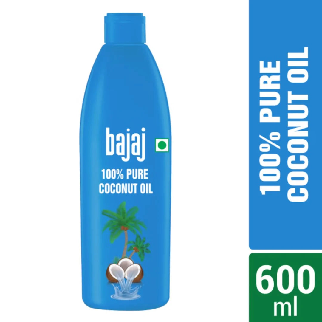 Bajaj Coconut 100% Pure Coconut Hair Oil (600ml)