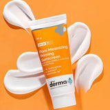 The Derma Co Pore Minimizing Priming Sunscreen with SPF 50 & PA+++ 50g