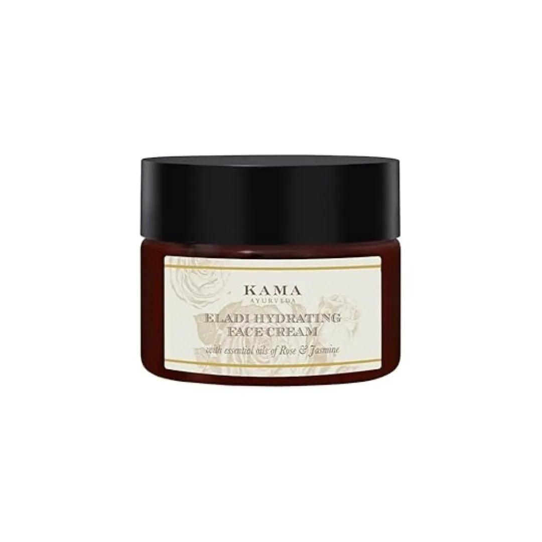 Kama Ayurveda Eladi Hydrating Ayurvedic Face Cream with Pure Essential Oils of Rose and Jasmine 25g