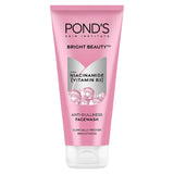 POND's Bright Beauty Anti-Dullness & Brightening Facewash With Niacinamide | For Glass-Skin Like Shine And With 4X Visibly Brighter Skin, 200Gm