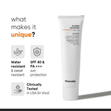 Minimalist Invisible Sunscreen For Oily Skin|Spf 40 Pa+++|Clinically Tested In Usa(In-Vivo)|Water Resistant|Ultra Light Gel|Matte Finish|No White Cast|Sweat Resistant|For Women&Men|50 Gm, 1 Count