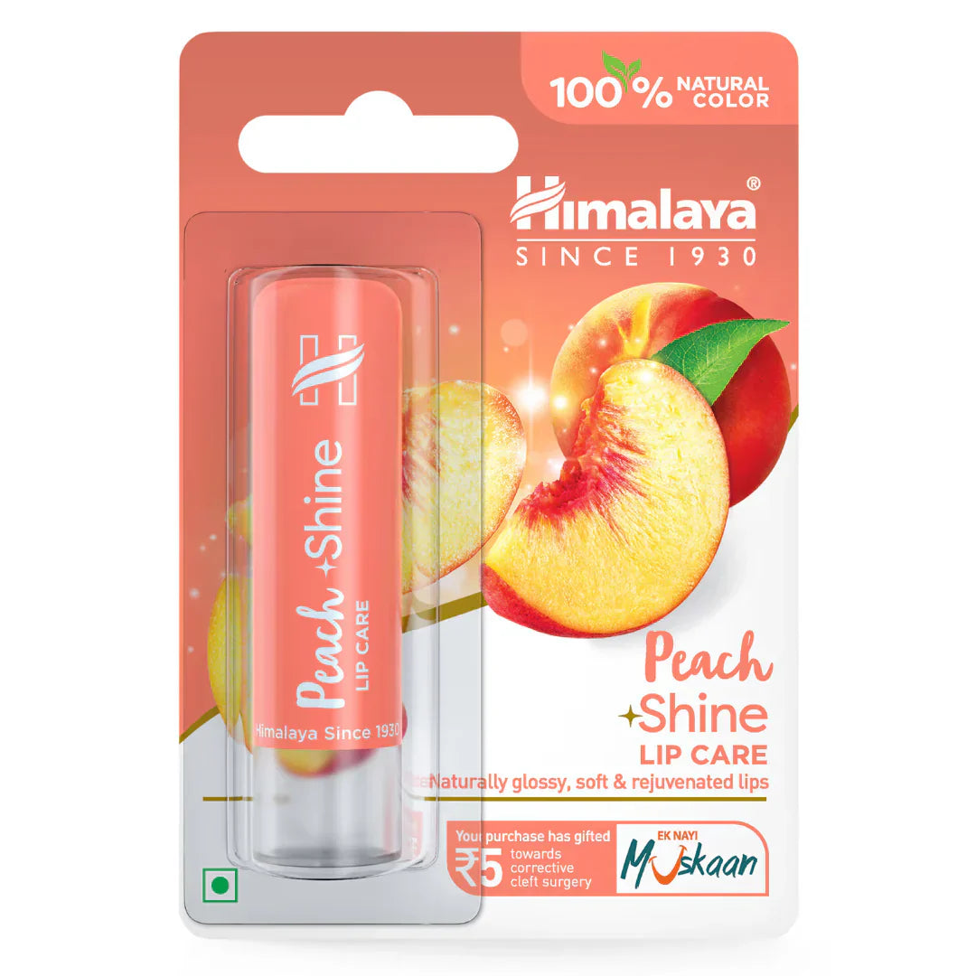 Himalaya Peach Shine Lip Care (4.5gm)