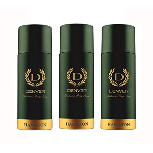 Denver Hamilton Deodorant For Men (165ml) (Pack of 3)