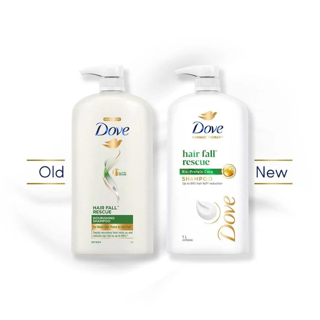 Dove Hair Fall Rescue Shampoo For Weak Hair, 1 Ltr