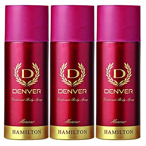 Denver Hamilton Honour Deo Pack of 3