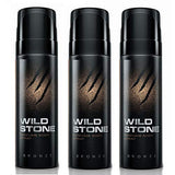 Wild Stone Bronze No Gas Deodorant For Men 120-ML (Pack 3)