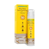 Mamaearth Rice Water Dewy Sunscreen with Rice Water & Niacinamide 50 g | SPF 50