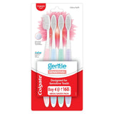 Colgate Gentle Sensitive Soft Bristles Manual Toothbrush For Adult Combo Pack Offer - 4Pcs, Multi Colour