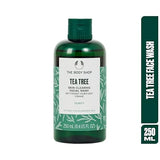 The Body Shop Vegan Tea Tree Facial Wash, 250 ML - For Oily, Blemished Skin | Intensely Cleansing