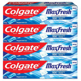 Colgate MaxFresh Toothpaste, Blue Gel Paste with Menthol