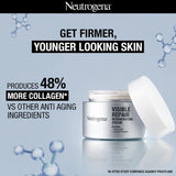 Neutrogena Visible Repair Retinol Day & Night Cream: Boosts Collagen for Anti-Ageing, Wrinkles, Fine Lines 50g