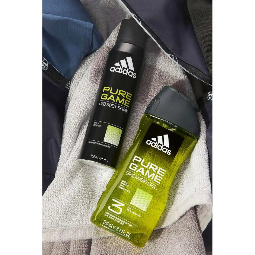 Adidas Pure Game Unscented Deo Body Spray For Men - 150Ml, 1 Count