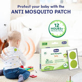 Chicco Anti-Mosquito Baby Patches with the natural protection of 12+ Hours, (24 Patches Inside)