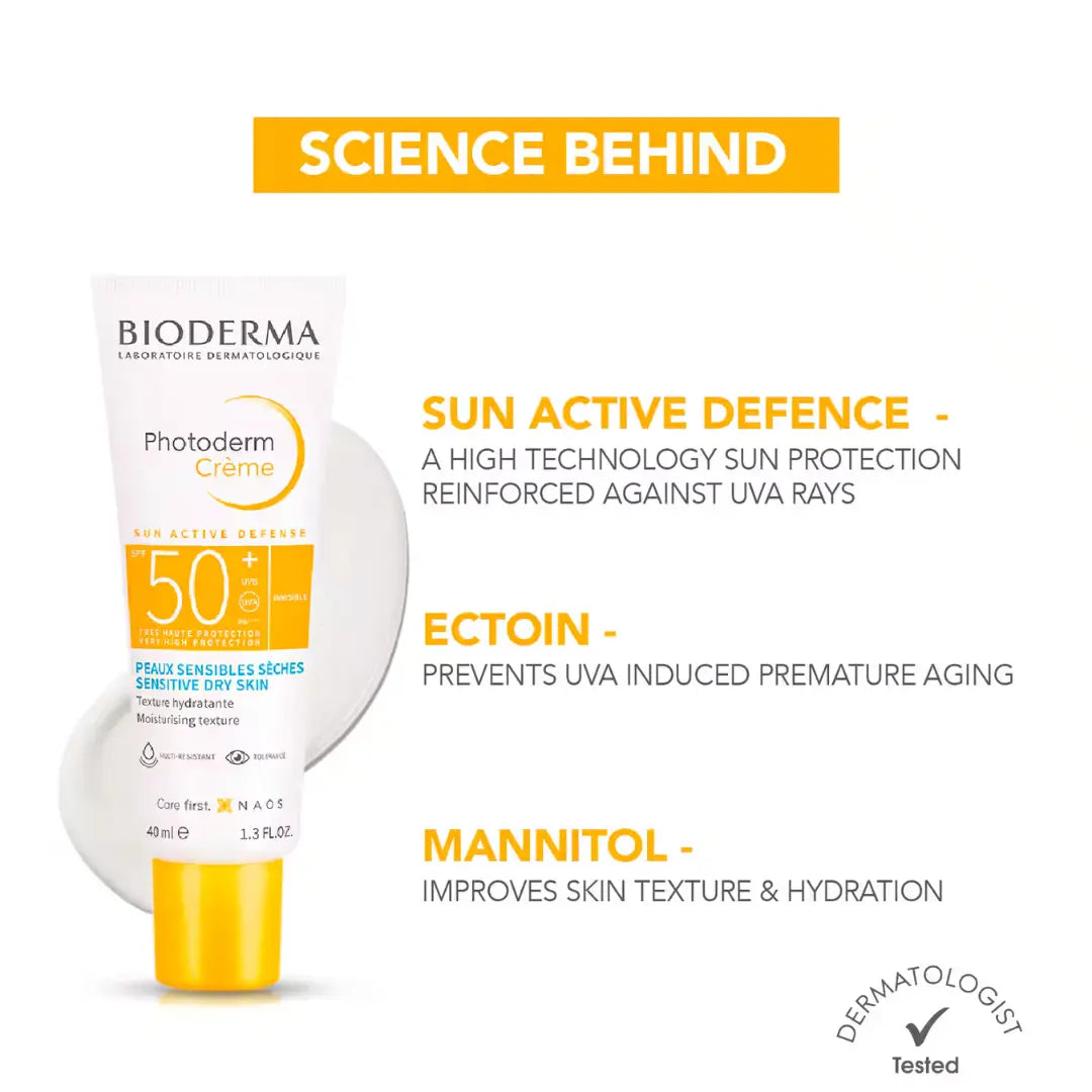 Bioderma Photoderm Cream Sunscreen SPF 50+ (40ml)