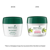 BIOTIQUE Coconut Brightening Instant Glow Cream - For All Skin Types (175g)