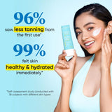 Dot & Key Blueberry Hydrate Barrier Repair Sunscreen Spf 50+,Pa++++|For Dry&Sensitive Skin (50g)