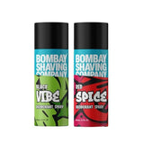 Bombay Shaving Company Body Spray for Men, 150ml each (Pack of 2) - Red Spice and Black Vibe (Packaging may vary)