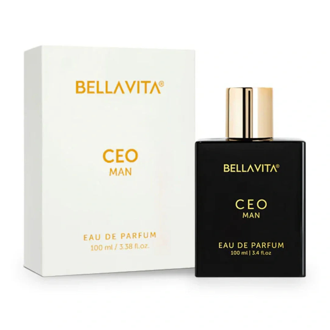 Bella Vita Luxury CEO Man Eau De Parfum, Premium, Long Lasting Woody Fragrance for Men (100ml)