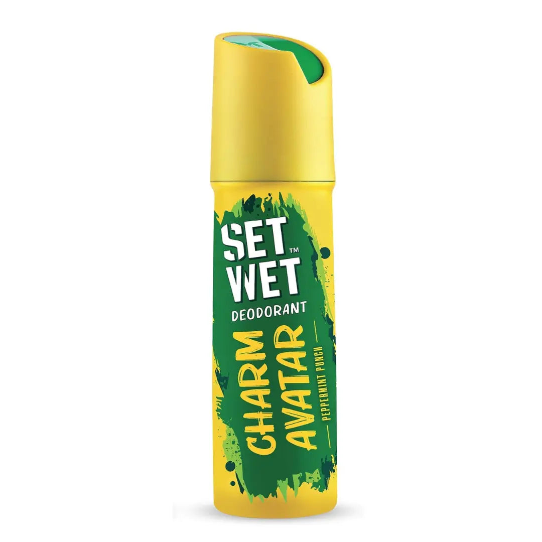 Set Wet Cool Avatar Mischief Avatar & Charm Avatar Deodorant for men, 150ml (Pack of 3)