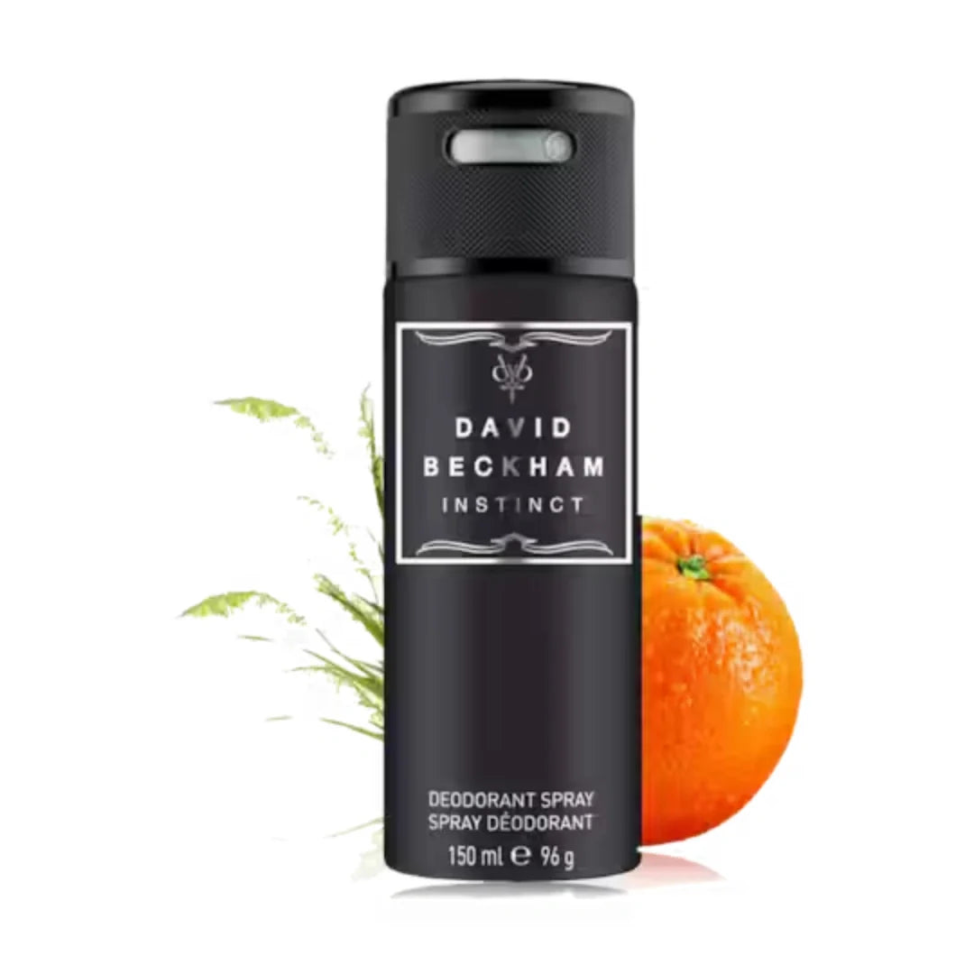 David Beckham Instinct Fresh Deodorant Spray For Men - 150Ml