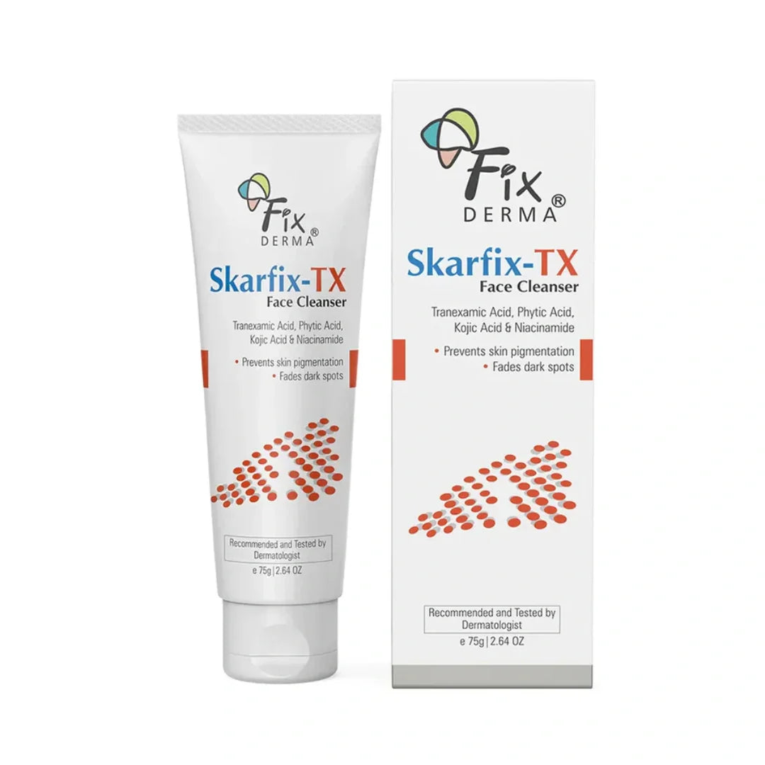 Fixderma Skarfix -TX Face Cleanser with Tranexamic Acid, Kojic Acid & Niacinamide | Kojic Acid Face Wash  (75g)