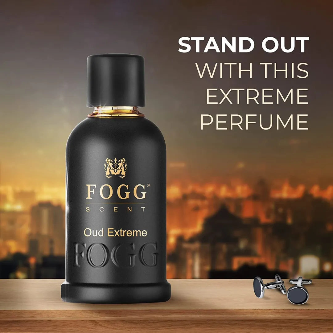 FOGG Men Spray Scent Oud Extreme Perfume, Eau De Parfum, (100ml)