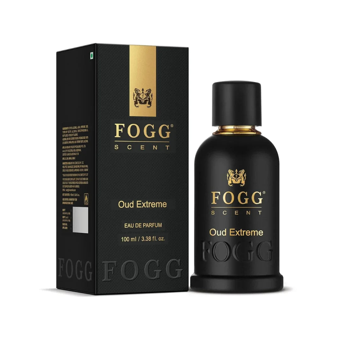 FOGG Men Spray Scent Oud Extreme Perfume, Eau De Parfum, (100ml)