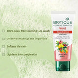 Biotique Fruit Brightening Face Wash (100ml)