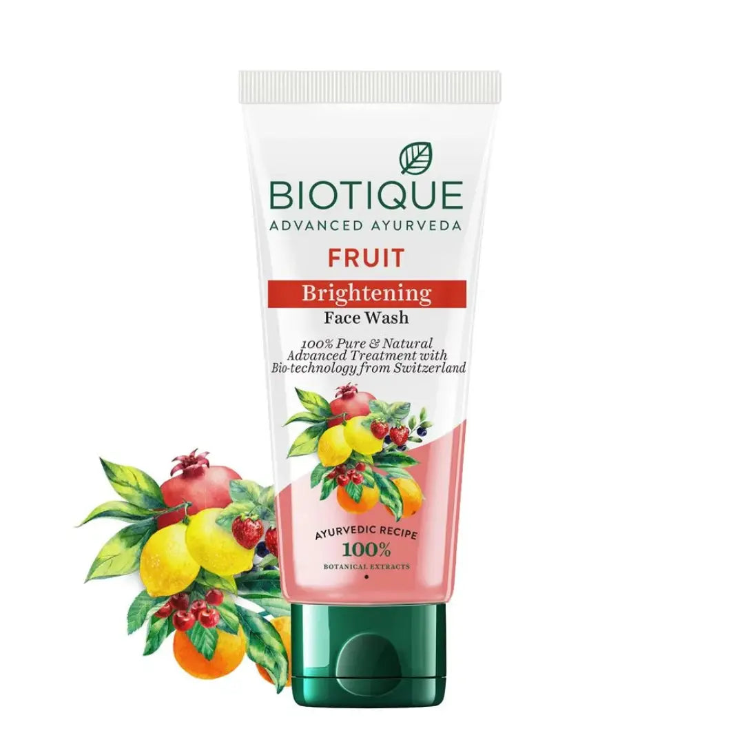 Biotique Fruit Brightening Face Wash (100ml)