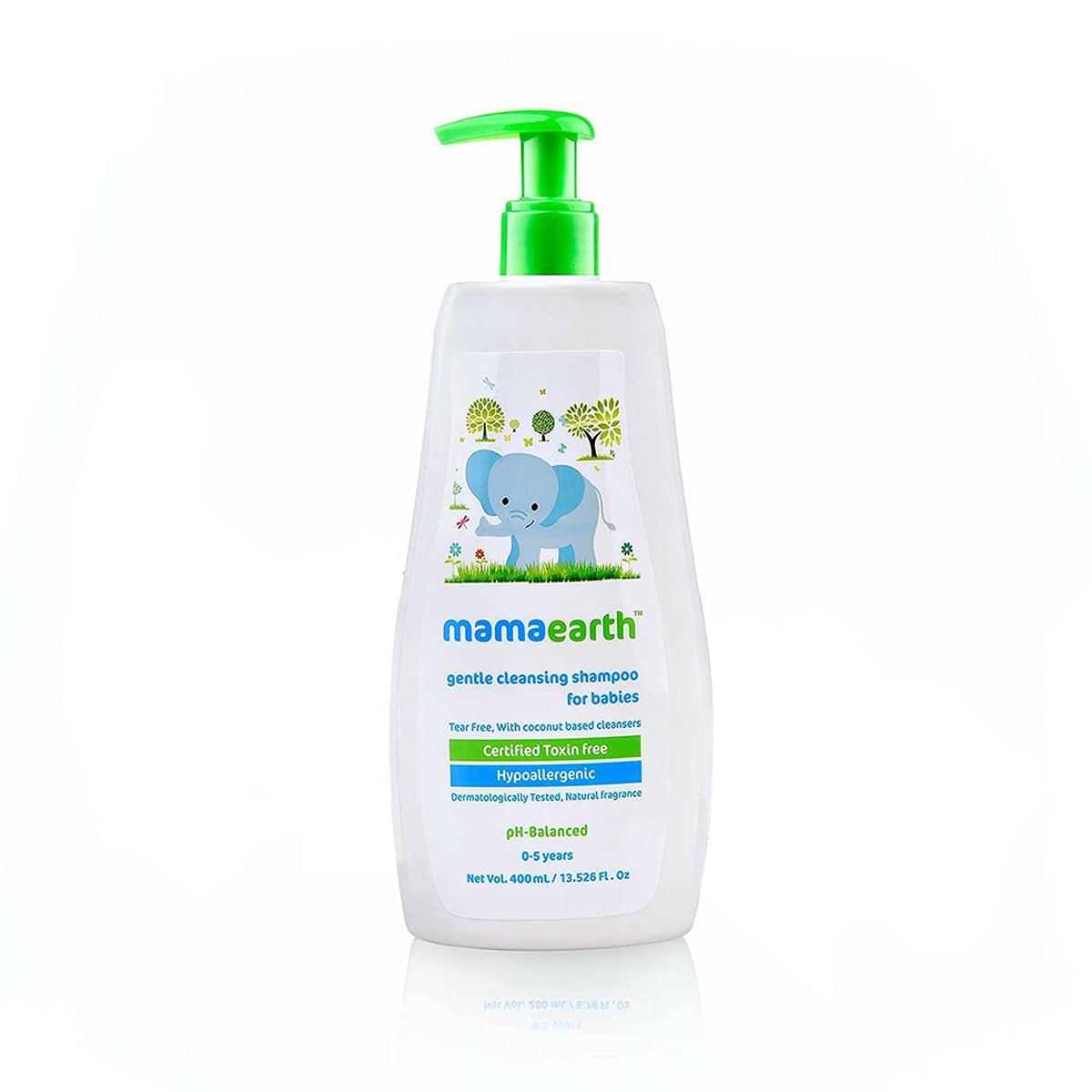 Mamaearth Gentle Cleansing Natural Baby Shampoo, 400ml