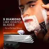 Gillette Fusion Power Blades for men with styling back blade - 8 count for Perfect Shave and Perfect Beard Shape