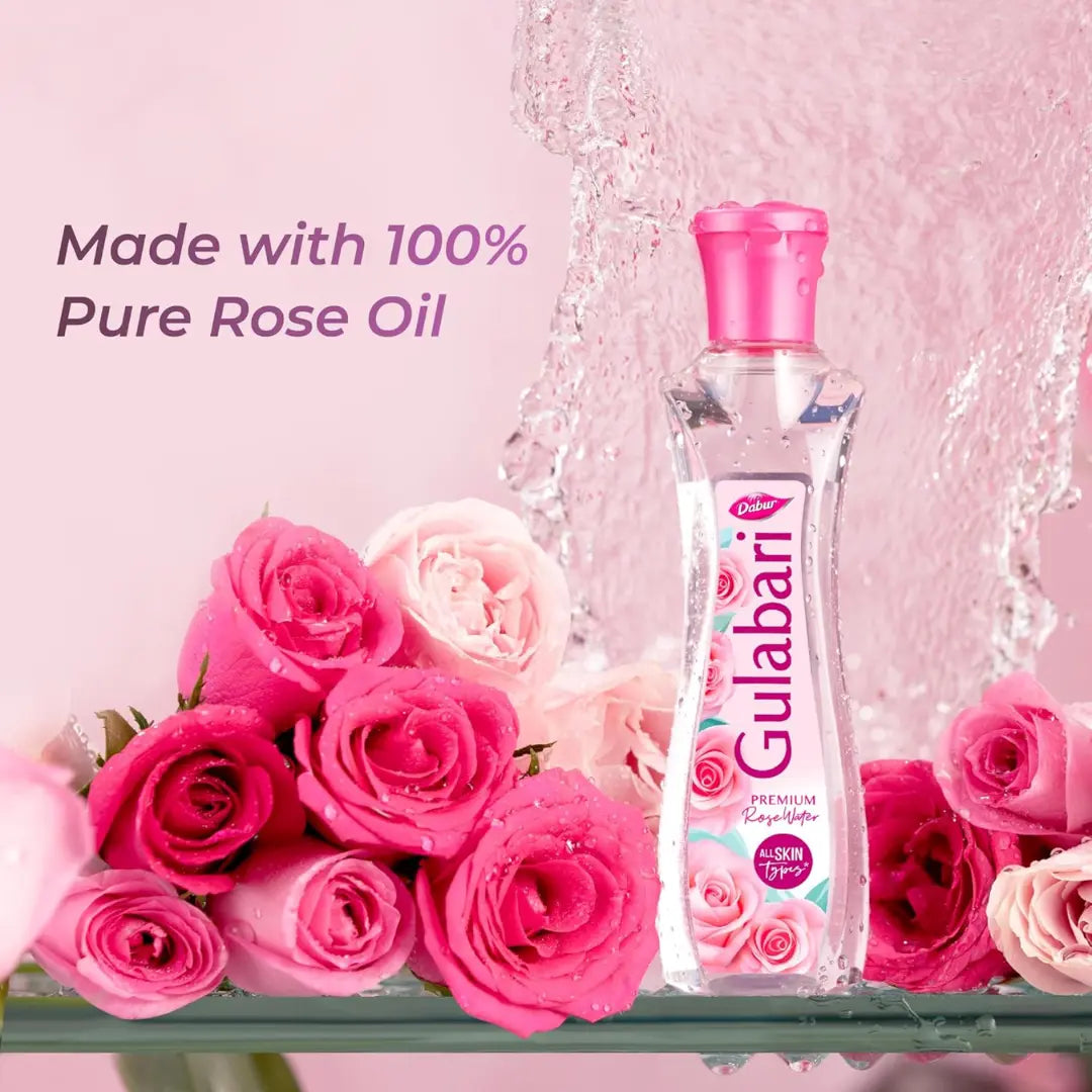 Dabur Gulabari Premium Rose Water/Face Toner (400ml)