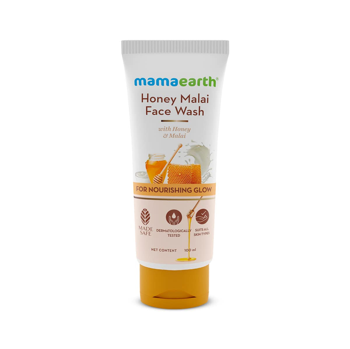 Mamaearth Honey Malai Face Wash (100ml)