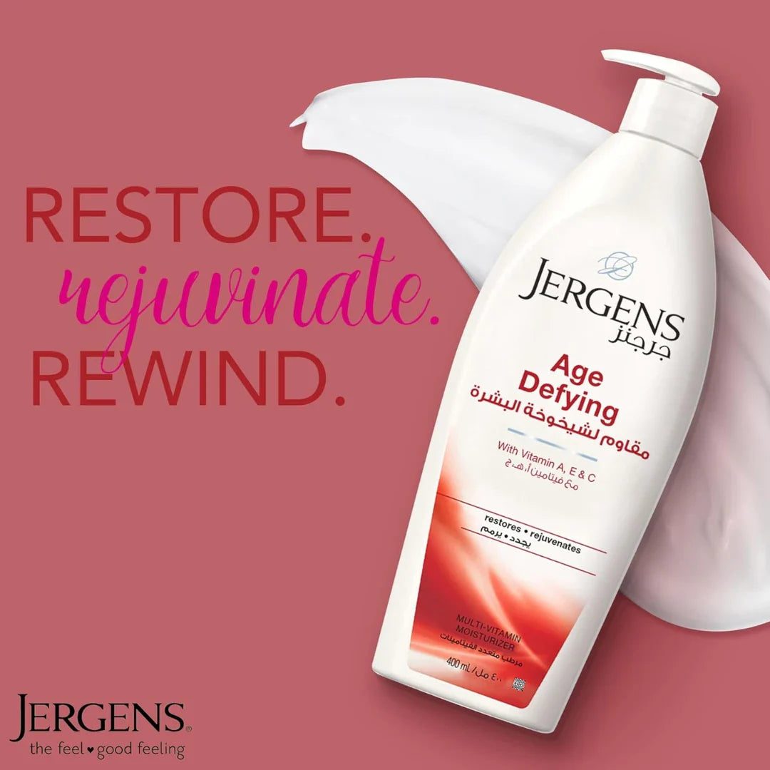 Jergens Age Defying Multi Vitamin Moisturizer Body Lotion 600ml