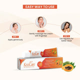 Kozicare Kojic Acid Cream | Papaya Cream | Tan Removal Cream | Face Cream for Glowing Skin  (15g)