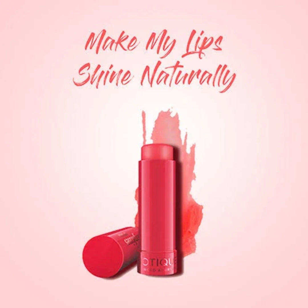 Biptique Lipshine SPF 20 Moisturising Translucent Lip Balm - Peach (4g)