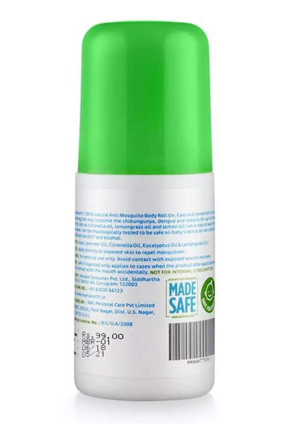 Natural Anti Mosquito Body ROLL on, 40 ml