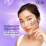 Olay Retinol Kit for Overnight Repair | Retinol Serum with Free Cleanser | Plumper, Younger looking Skin | 24h Hydration | Fragrance Free | Normal, Oily,Dry,Combination Skin | Paraben & Sulphate Free | Pack of 2