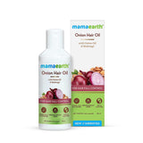 Mamaearth Onion Hair Oil for Hair Growth & Hair Fall Control with Redensyl 150ml