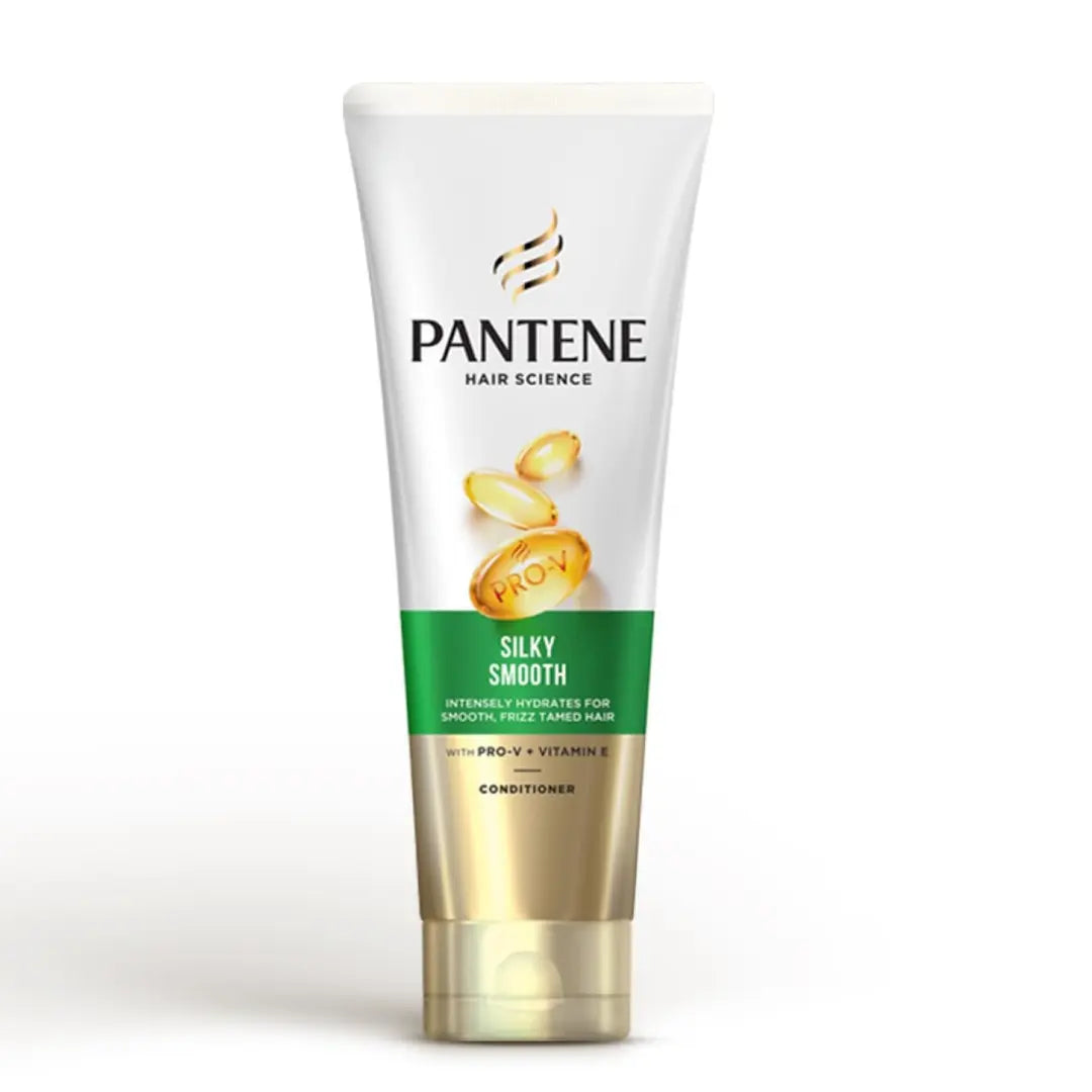 Pantene Advanced Hairfall Solution, Anti-Hairfall Silky Smooth Conditioner, 180ML