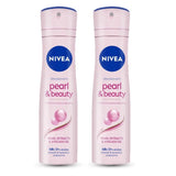 Nivea Pearl & Beauty Deodorant  for Women - 150ml (Pack of 2)