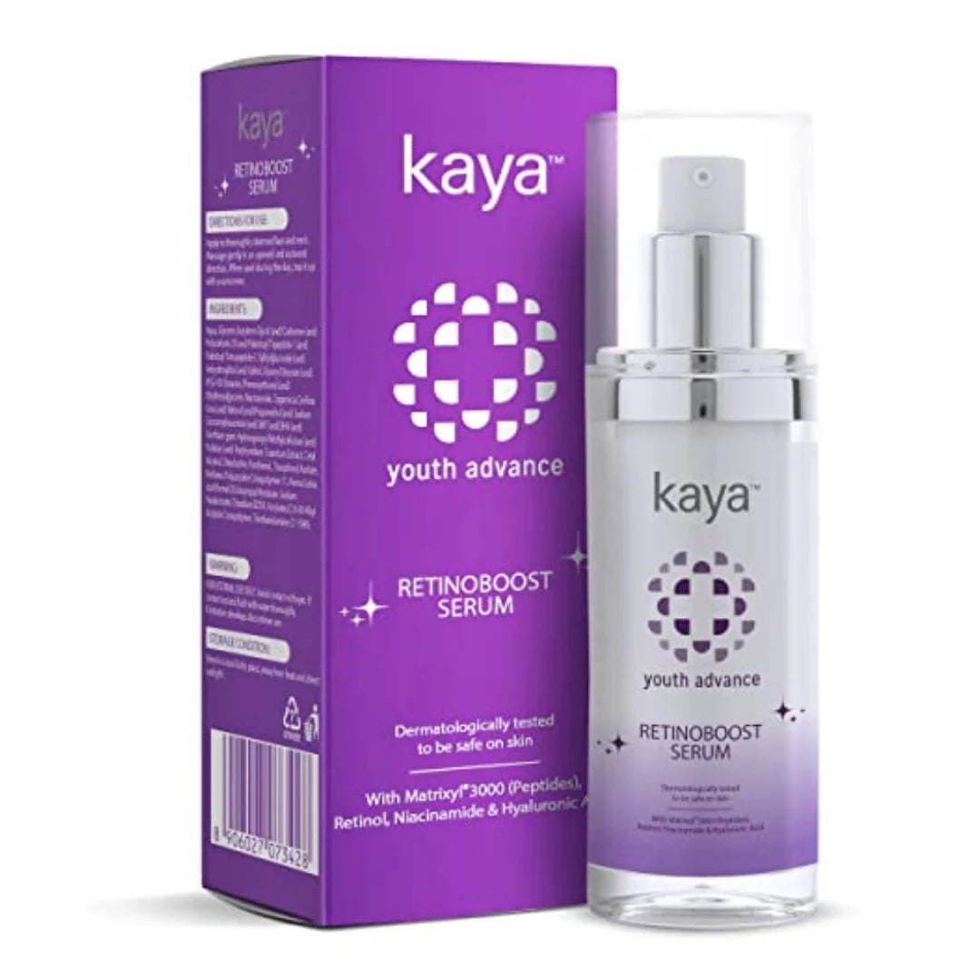 Kaya Clinic Retinoboost Face Serum, Anti-Ageing Face Serum, Fights Fine Lines & Wrinkles for All Skin Types, 30ml