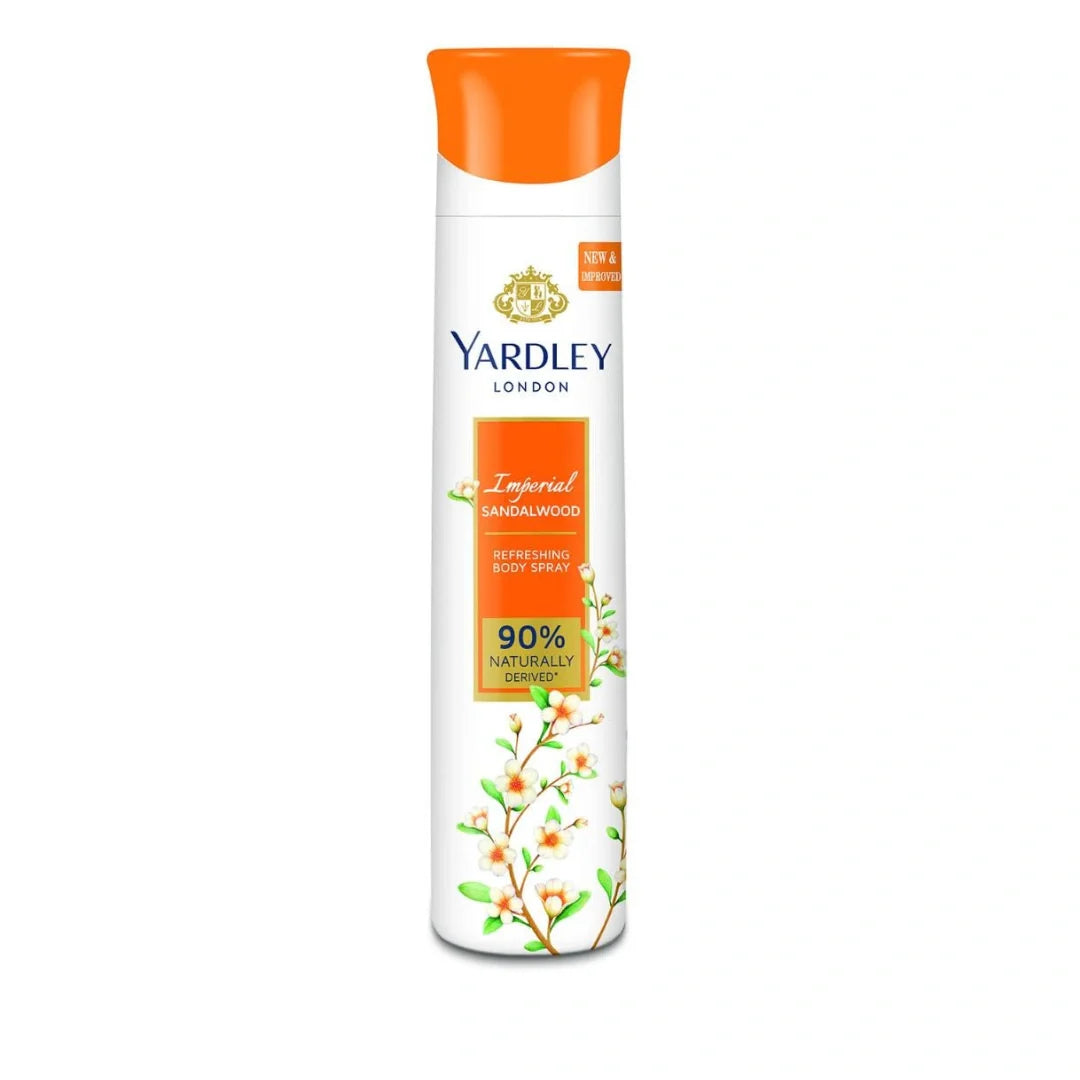 Yardley London Imperial Sandalwood Refreshing Body Spray (150ml)