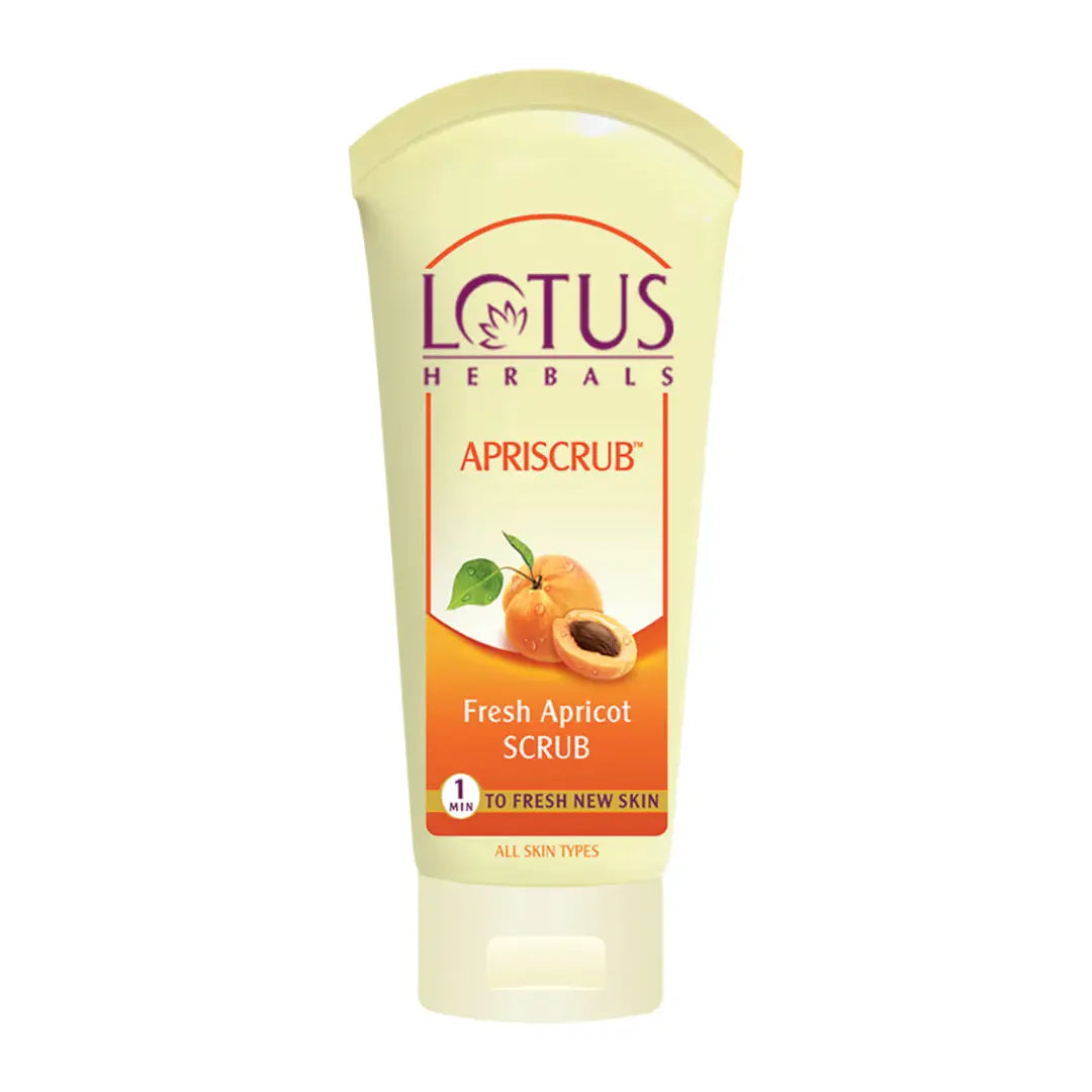 Lotus Herbals Apriscrub Fresh Apricot Scrub, 100g