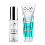 Olay Vitamin C Kit for 2X Glow – Serum + Cleanser