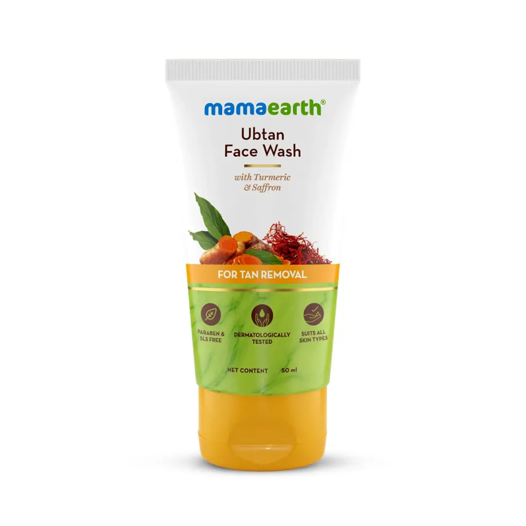 Mamaearth Ubtan Face Wash for All Skin Type - 100 ml