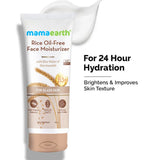 Mamaearth Rice Oil-Free Face Moisturizer With Rice Water & Niacinamide (80gm)