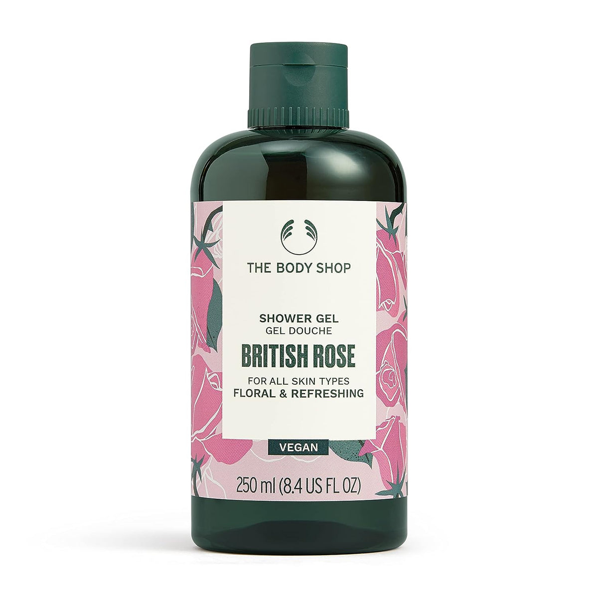 The Body Shop British Rose Shower Gel (250ml)