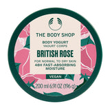 The Body Shop British Rose Vegan Body Yogurt for Normal to Dry Skin 200ml