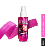 Livon Hair Serum Spray for Women Smooth, Frizz free & Glossy Hair on the go (50ml)